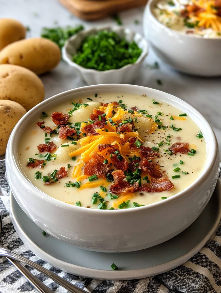 Creamy Loaded Baked Potato Soup: Bacon, Cheddar & Flavor Secrets